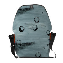 Abstrakte Kreisbotetasche Kuriertasche