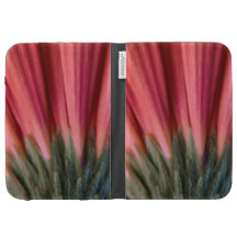 Abstrakte makro rote und rosa Gerbera-Blume