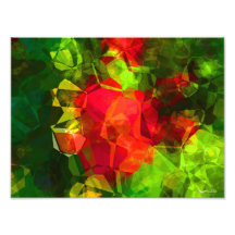 Abstrakte Polygone 10 Foto Drucke