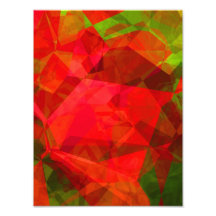Abstrakte Polygone 9 Fotodruck