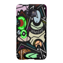 abstrakte städtische 11 samsung galaxy SII cover