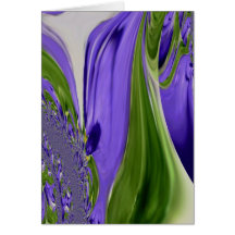 Abstrakte Tulpe Grußkarten