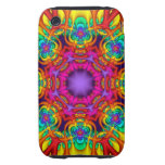 Abstrakter Fraktalkaleidoskop iPhone 3 Fall iPhone 3 Tough Cover