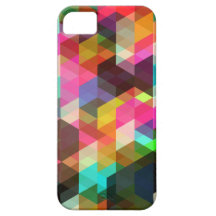 Abstrakter geometrischer iPhone Fall iPhone 5 Schutzhülle