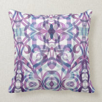 Abstrakter mit Blumenhintergrund des Kissens kissen