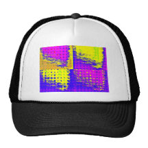 abstrakter Pop Baseball Caps