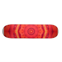 ABSTRAKTER SONNENUNTERGANG SKATEBOARD DECK