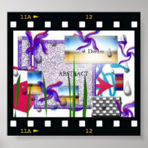 Abstrakter Traum Poster