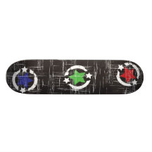 Abstraktes Brett #9 Skateboard Deck