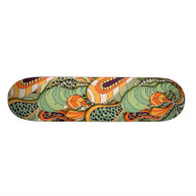 Abstraktes Brett Individuelle Skatedecks