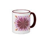 Abstraktes geknittertes Papier Tasse