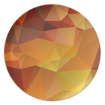 abstraktes geometrisches Muster, Dreieckentwurf teller