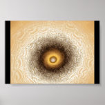 Abstraktes Gold Plakatdrucke