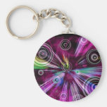 Abstraktes keychain schlüsselband