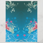 abstraktes Notizbuch Unterwasserstrudel Bliss Flyer Druck