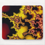 Abstraktes Sonnenfleck-Fraktal Mousepad
