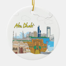 Abu Dhabi Weinachtsornamente