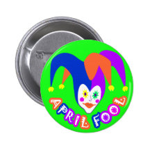 Abzeichen April-Dummkopfs Tages Button