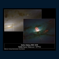 ActiveGalaxy-NGC4438-2000-21a poster