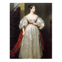 Ada Lovelace Postkarte