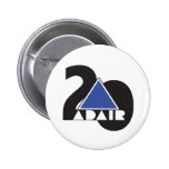 Adair County Band-20. Staats-Meisterschaft Anstecknadelbuttons