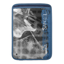 Addieren Sie blaue abstrakte Foto MacBook Luft-Nam MacBook Sleeve