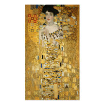 Adele Bloch Bauer - Gustav Klimt Visitenkartenvorlage