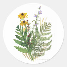 Adirondack Blumenaufkleber