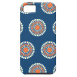 Adretter Arabeske-Tupfen punktiert Stammes- Muster iPhone 5 Cover