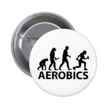 Aerobics Anstecknadelbuttons