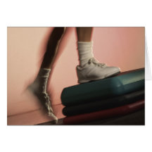 Aerobics Grußkarten