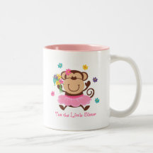 Affe-kleine Schwester Kaffee Tassen