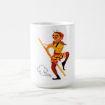 "Affe-König" Becher Tee Haferl