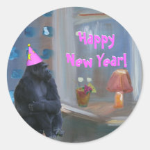 Affe MAI Tai Aufkleber