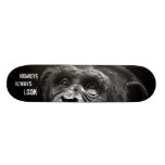 AFFEN SCHAUEN IMMER höhnische Skateboard-Plattform Skate Board