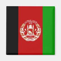 Afghanistan-Flaggen-Magnet Magnets