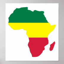Afrika-Reggae Plakatdrucke