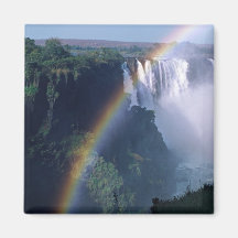 Afrika, Simbabwe. Die Victoriafälle Kühlschrankmagnete