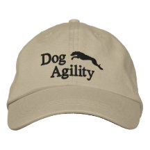 Agility-Whippet gestickter Hut Bestickte Caps