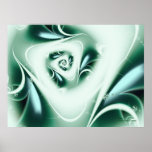 Agua-abstrakte Kunst Plakatdruck