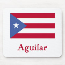 Aguilar Puertorikaner-Flagge mauspads