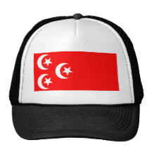 Ägypten-Flagge (1805-1922) Trucker Caps