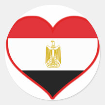 Ägypten-Liebe Aufkleber