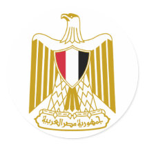 Ägypten-Wappen Aufkleber aufkleber
