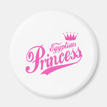 Ägyptische Prinzessin Kühlschrankmagnet