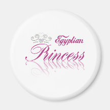 Ägyptische Prinzessin Kühlschrankmagnete