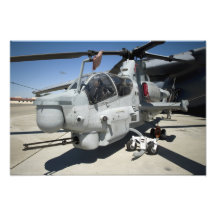 AH-1Z Superkobra-Hubschrauberangriff Kunstphoto