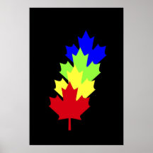 Ahorn-Blätter - Kanada Plakate