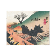 Aikido-Japaner-Kampfkunst Galerie Falt Leinwand
