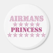 Airmans Prinzessin Kühlschrankmagnet